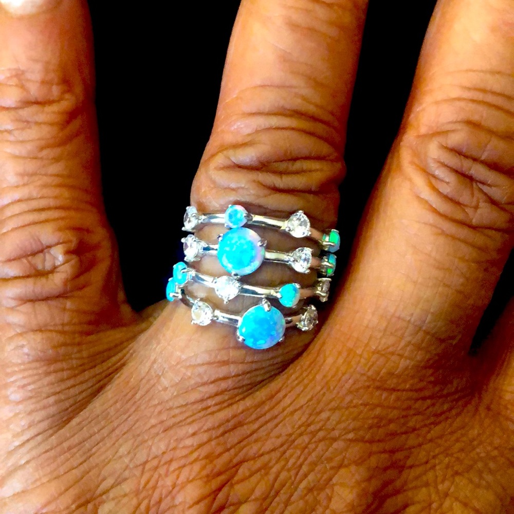 Sterling Silver Stack Rings